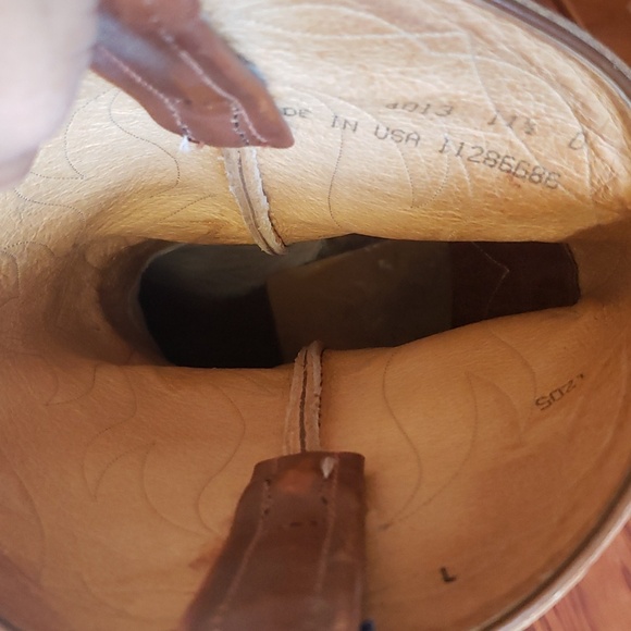 Tony Lama Men's Zindelo Work Boot 4013 Brown Leather Men's Size 11.5 D - Picture 11 of 16